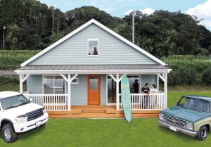 お気に入りを詰め込んだ アメリカンスタイルの住まい