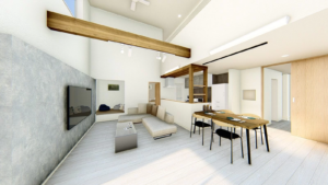 七呂建設「2会場同時完成見学会」