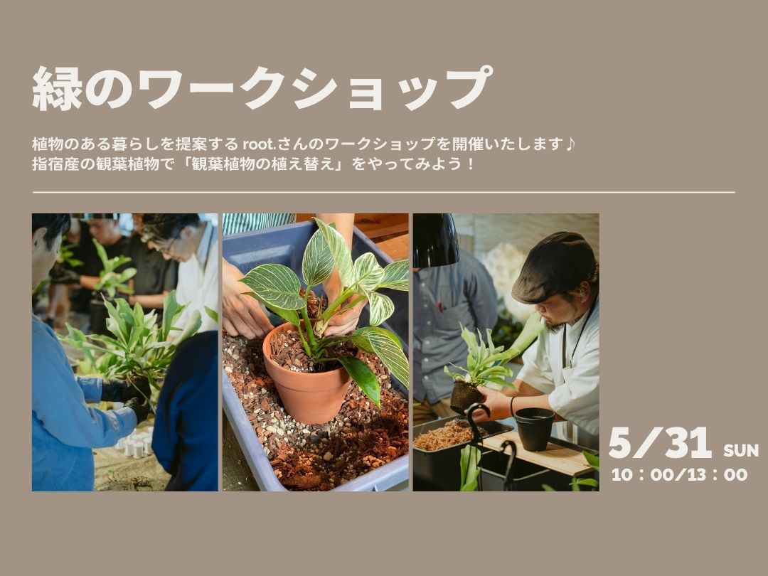 ベルハウジング「緑のワークショップ」