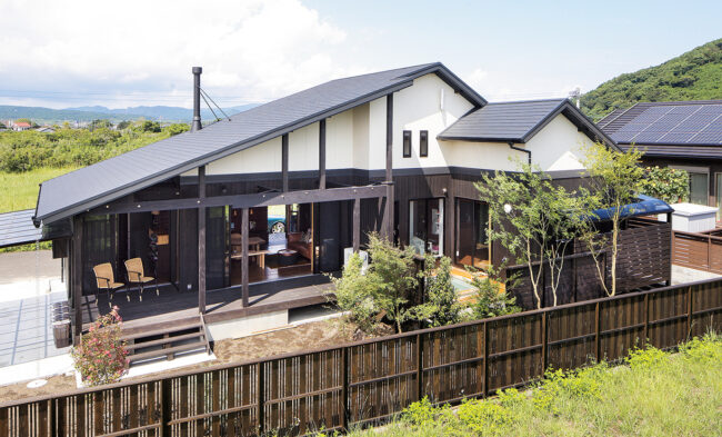 10年経っても強く美しい木組みが 生き生きとした暮らしを包む