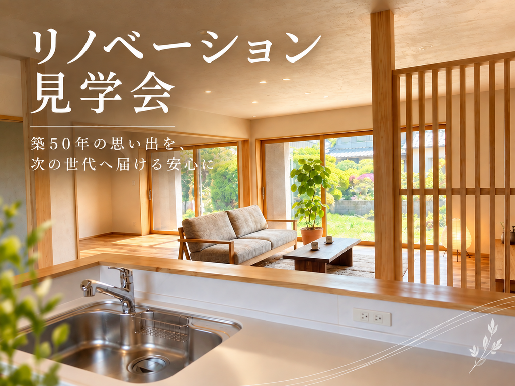 上野住建「リノベ完成見学会」